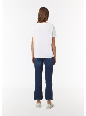 comma T-Shirt in 0100_weiß