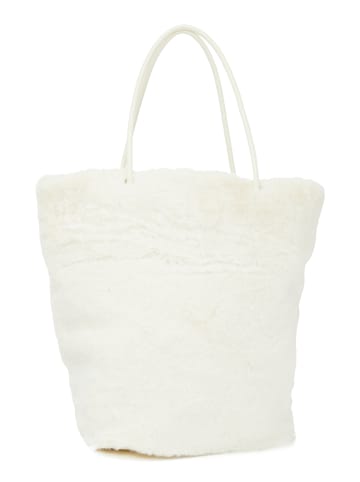 FELIPA Handtasche in Wollweiss