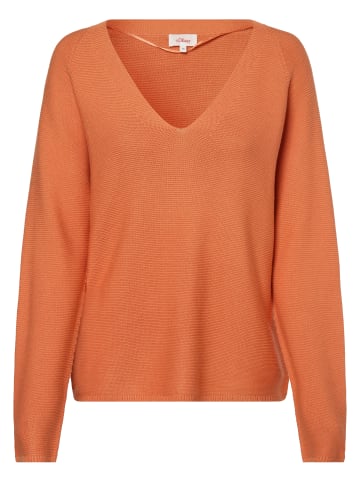 S. Oliver Pullover in orange