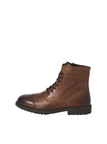 Jack & Jones Stiefel in Cognac