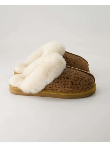 Shepherd Gefütterte Hausschuhe in Braun