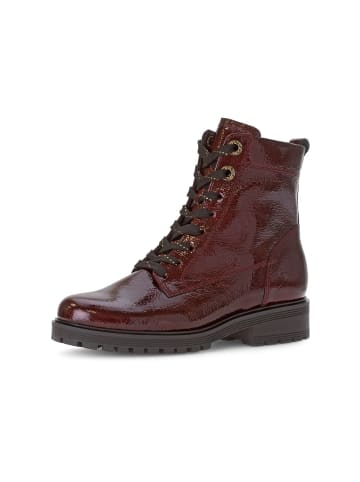 Gabor Comfort Schnür-, Schlupfstiefel in rot