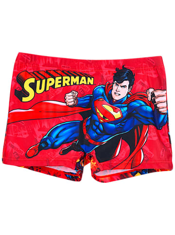 Superman Badehose Superman in Rot