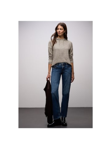 Street One Langarmshirt in light terra mocha mel.