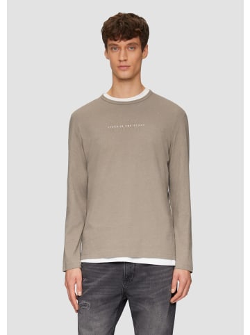 s.Oliver T-Shirt in 83D1_hellbraun