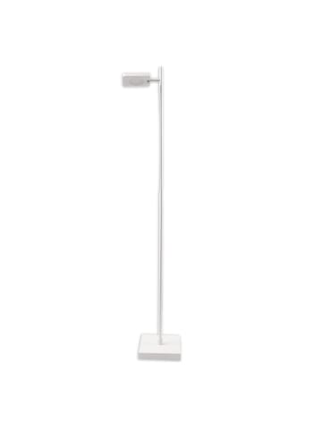 näve LED Stehleuchte "LUPA" in weiß - (L)26.6 cm x (B)20 cm x (H)135 cm - EEK F