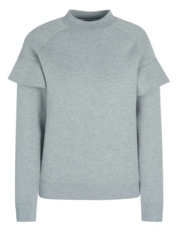 Tommy Hilfiger Rundhalspullover für Damen in grau in grau