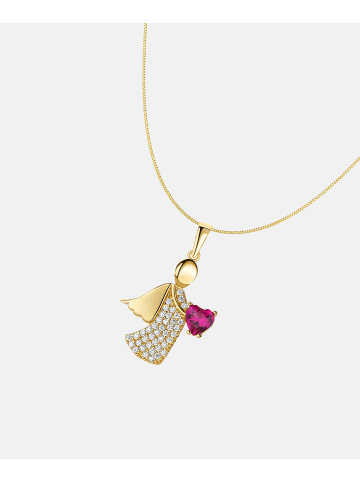 Diamant L'éternel Halskette aus 585 Gelbgold