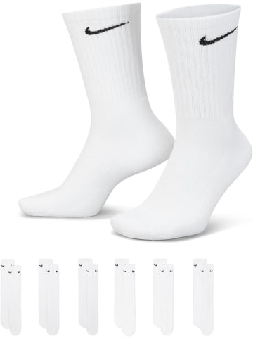 Nike Herren Trainingssocken Socken weiß Sport Pg=6 Paar Gr. 42-46 US 8-11 L