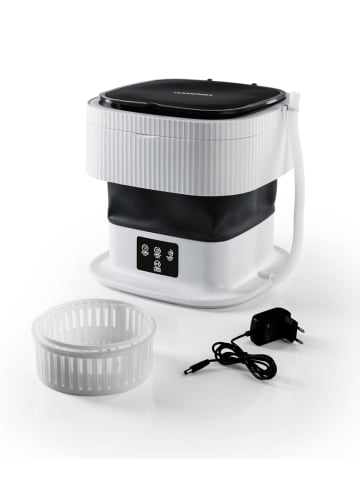 Clean Maxx Mini-Waschmaschine faltbar 40W weiß Weiß