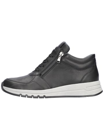 WALDLÄUFER Schnürboot in schwarz