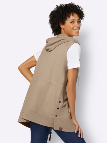 WITT WEIDEN Shirtweste in sesam