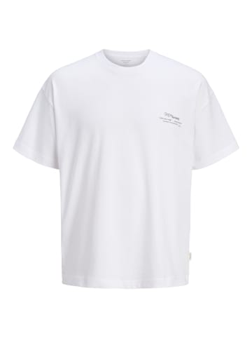 JACK & JONES Junior T-Shirt Backprint Jormontauk in bright white