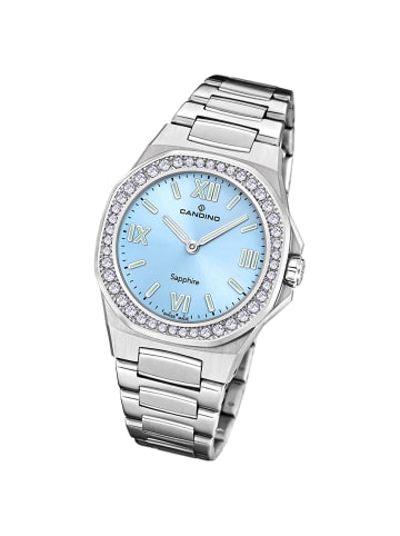 Candino Analog-Armbanduhr Candino Elegance silber mittel (ca. 34mm)
