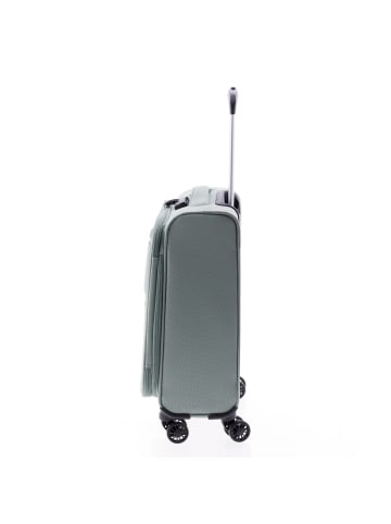 Gladiator 3700 4 Rollen Kabinentrolley 55 cm mit Dehnfalte green