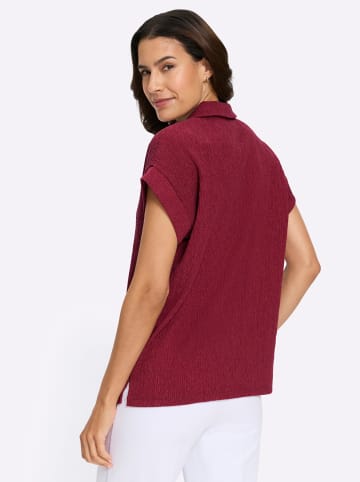 WITT WEIDEN Poloshirt in dunkelrot