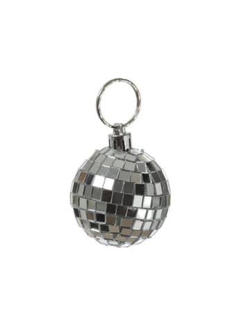 MARELIDA Weihnachtsbaumschmuck Discokugel Spiegelkugel Baumkugel D: 5cm in silber