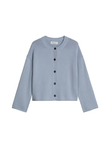 Marc O'Polo DfC V-Neck-Cardigan oversized in Grey Horizon
