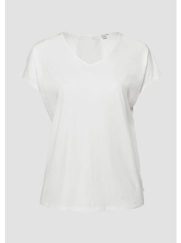 QS T-Shirt in 0200_weiß