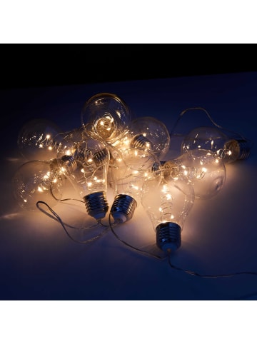Butlers LED-Lichterkette BULB LIGHTS in Durchsichtig