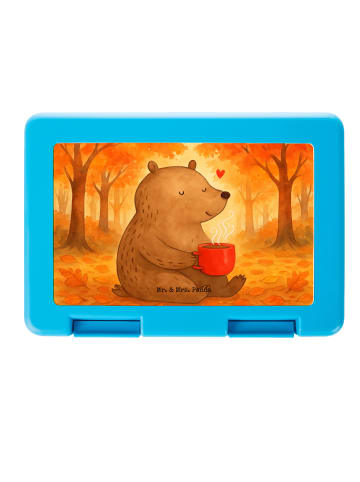 Mr. & Mrs. Panda Vesperbox Bär Morgenkaffee Design ohne Spruch in Weiß