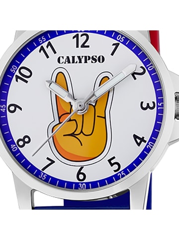 Calypso Analog-Armbanduhr Calypso Junior blau klein (ca. 27mm)