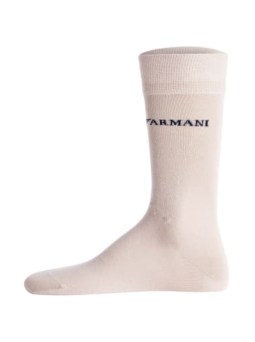 Emporio Armani Socken 6er Pack in Marine/Nude/Blau