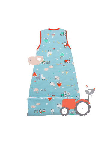 Schlummersack Bio Babyschlafsack, 1.0 TOG in Blau