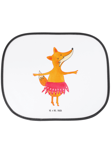 Mr. & Mrs. Panda Sonnenblende Auto Fuchs Ballerina ohne Spruch in Weiß