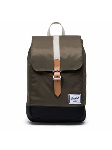 Herschel Retreat - Umhängetasche 31.5 cm (black) in ivy green/light pelican