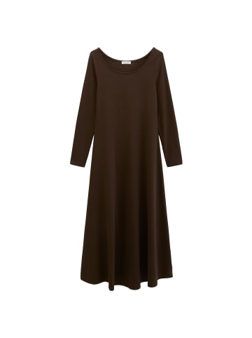 Marc O'Polo Jerseykleid flared in Burnt Coffee