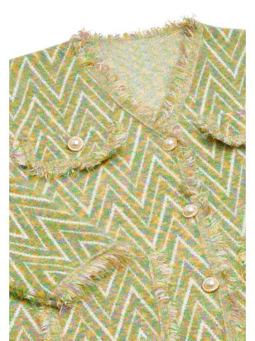 Albee Women Strickjacke in Grün Mehrfarbig