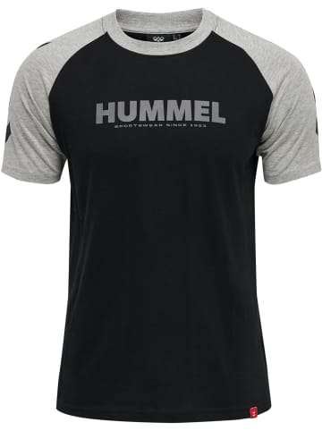 Hummel Hummel T-Shirt Hmllegacy Unisex Erwachsene Atmungsaktiv in BLACK