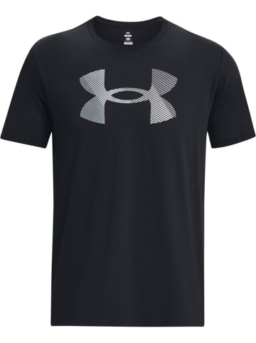 Under Armour T-Shirt "UA Big Logo Fill Short Sleeve" in Schwarz