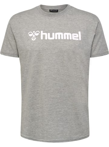 Hummel T-Shirt "Hmlmover Cotton T-Shirt S/S" in Grau