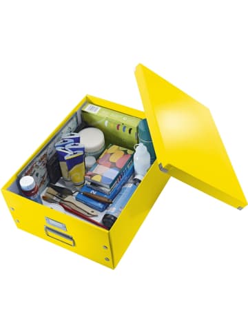 Leitz Ablagebox Click & Store Wow A3 Graukarton gelb