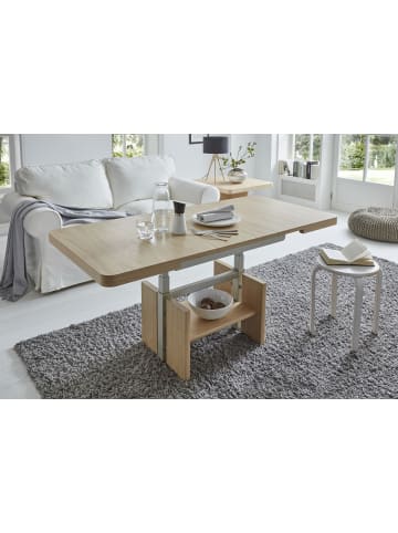58 aufm Kessel FUNKTIONSTISCH Candie höhenverstellbar ausziehbar 110x70x56 Eiche