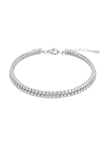 Amor 925 Sterling Silber Zirkonia rhodiniert Armband