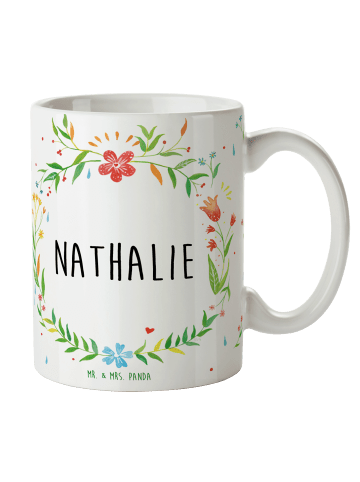 Mr. & Mrs. Panda Tasse Nathalie mit Spruch in Keine Angabe