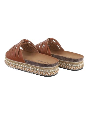 Ital-Design Sandale & Sandalette in Camel