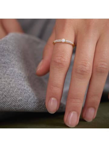 Noelani Ring Silber 925, gelbvergoldet in Gold