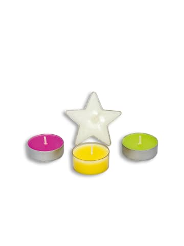 ROTH Kerzen-Adventskalender - Lichtblicke - mit Buch in Bunt