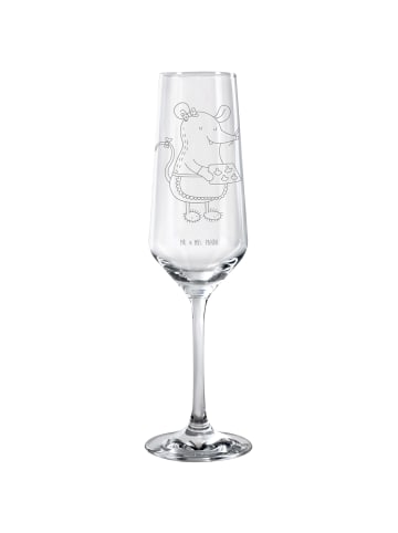 Mr. & Mrs. Panda Sektglas Maus Kekse ohne Spruch in Transparent