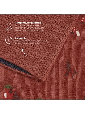 von Jungfeld Gemusterte Socken Icons Socken-Set in Field