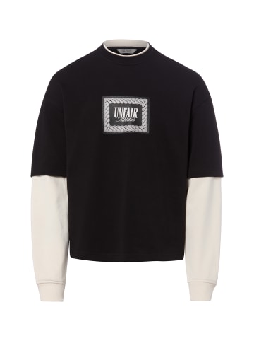 UNFAIR ATHLETICS Sweatshirt Retrograde in schwarz beige