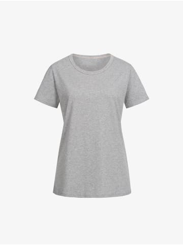 Erlich Textil  T-Shirt Elise in hellgrau-melange