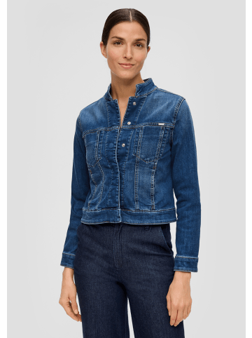 s.Oliver BLACK LABEL Indoor-Jacke langarm in Blau