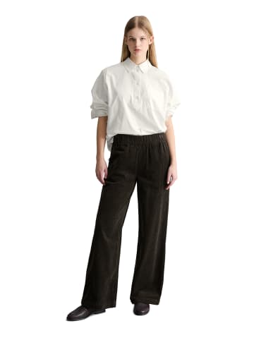 Marc O'Polo DENIM Cordhose wide straight leg in Black Espresso