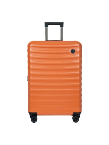 BRIC`s Nausicaa 4 Rollen Trolley M 69.5 cm mit Dehnfalte in orange