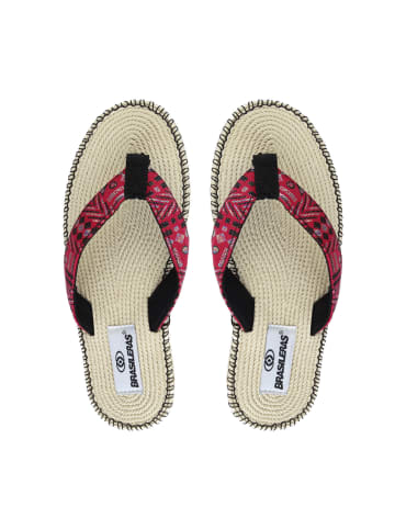 Brasileras Zehentrenner "Spar 500" in Rot